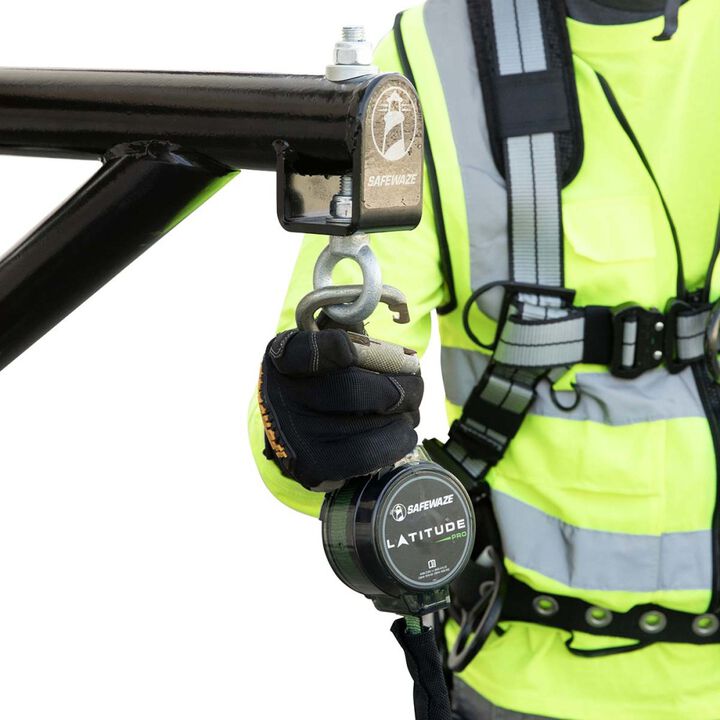 Safewaze Scaffold Davit Anchor: 1.6 Inch- 2 Inch Clamps, large image number 1