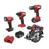 SKIL PWRCORE 20 Brushless 20V 4 Tool Combo Kit, small image number 2