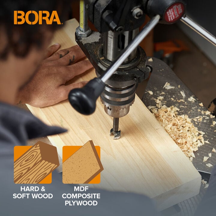 Bora Portamate Tempest Forstner Bit Set 4pc, large image number 2