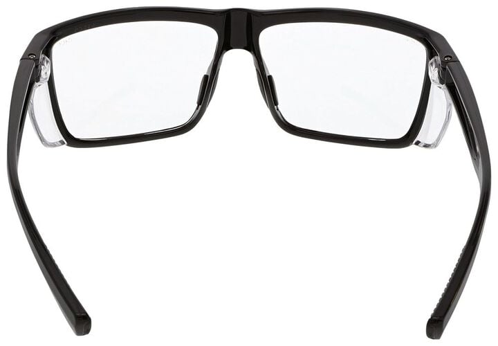 MCR Safety Swagger SR2 Safety Glasses Clear Lens Black Frame, large image number 3