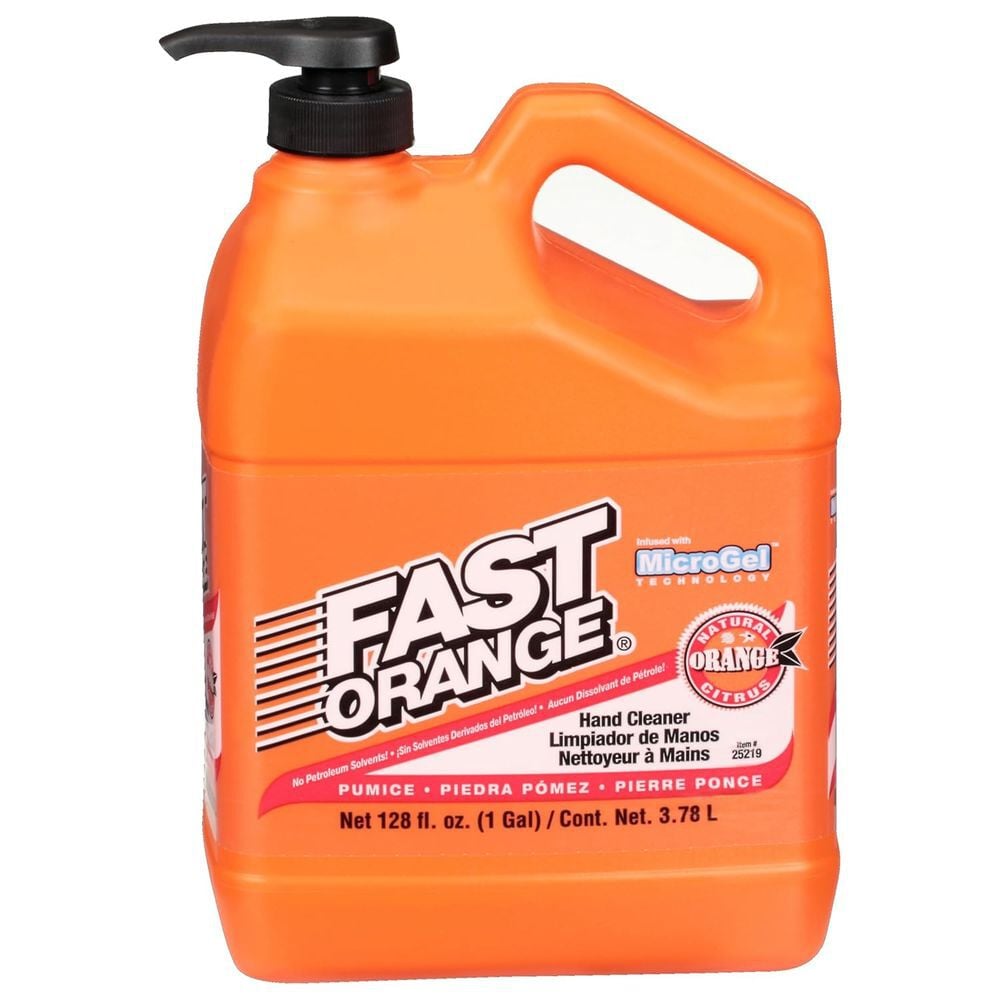 Permatex 1 Gallon Fast Orange Pumice Hand Cleaner with Pump, large image number 1