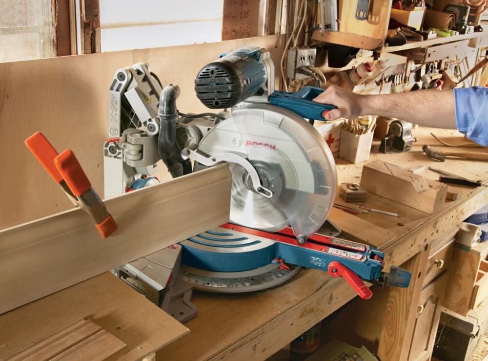 Bosch 12 Inch Dual-Bevel Glide Miter Saw, large image number 4