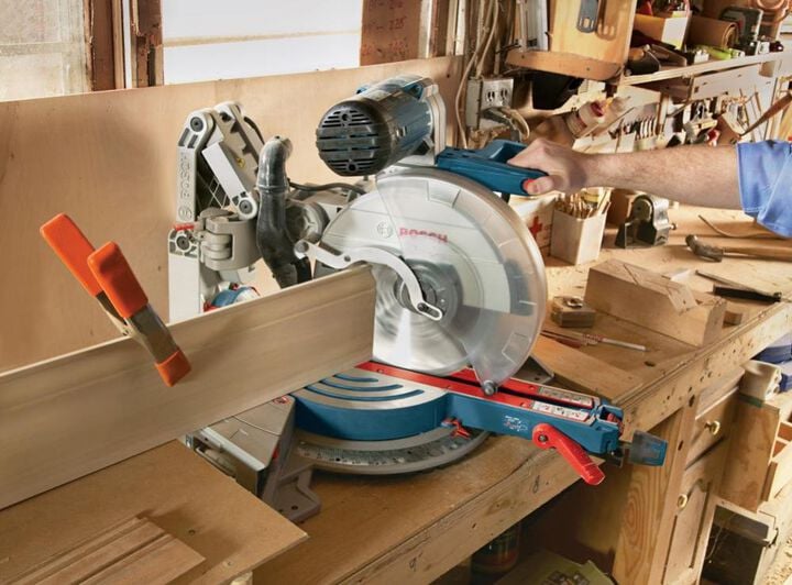 Bosch 12 Inch Dual-Bevel Glide Miter Saw, large image number 3