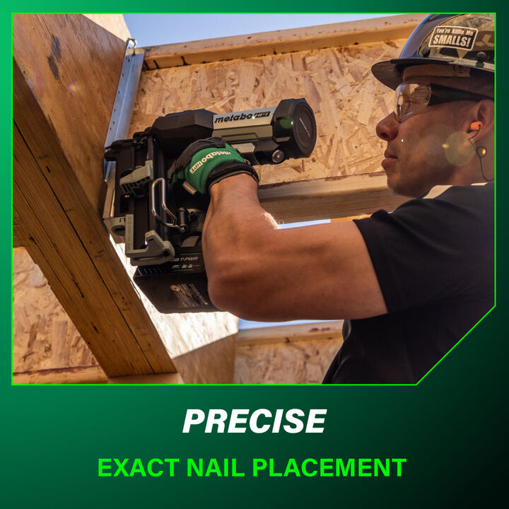 Metabo HPT Cordless Pneumatic 18V Metal Connector Nailer Kit, large image number 10