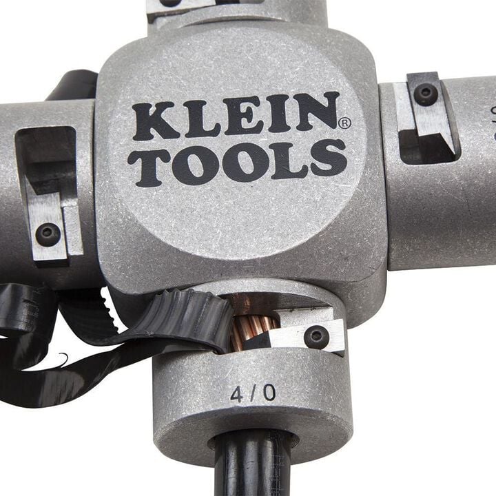 Klein Tools Large Cable Stripper (2/0-250 MCM), large image number 4