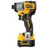 DEWALT XTREME 12V MAX Brushless 1/4 Inch Impact Driver Kit, small image number 5