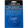 Delta 6 Ft. x 1/2 Inch Right Hand Adhesive-Backed Measuring Tape, small image number 1