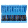 Grey Pneumatic Metric Socket Set 3/8in Drive Deep 10pc, small image number 2