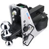 Shocker Hitch Streamline 10K Aluminum 2 Inch Air Receiver Hitch & Chrome Combo Ball Mount with 2 Inch & 2 5/16 Inch Hitch Balls, small image number 3