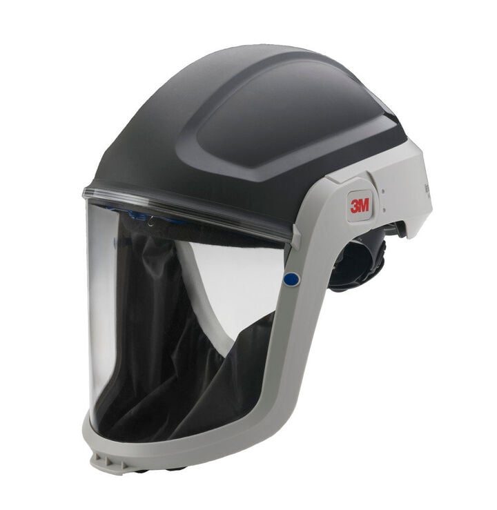 3M Versaflo Respiratory Hard Hat Assembly M-307 with Premium Visor and Faceseal