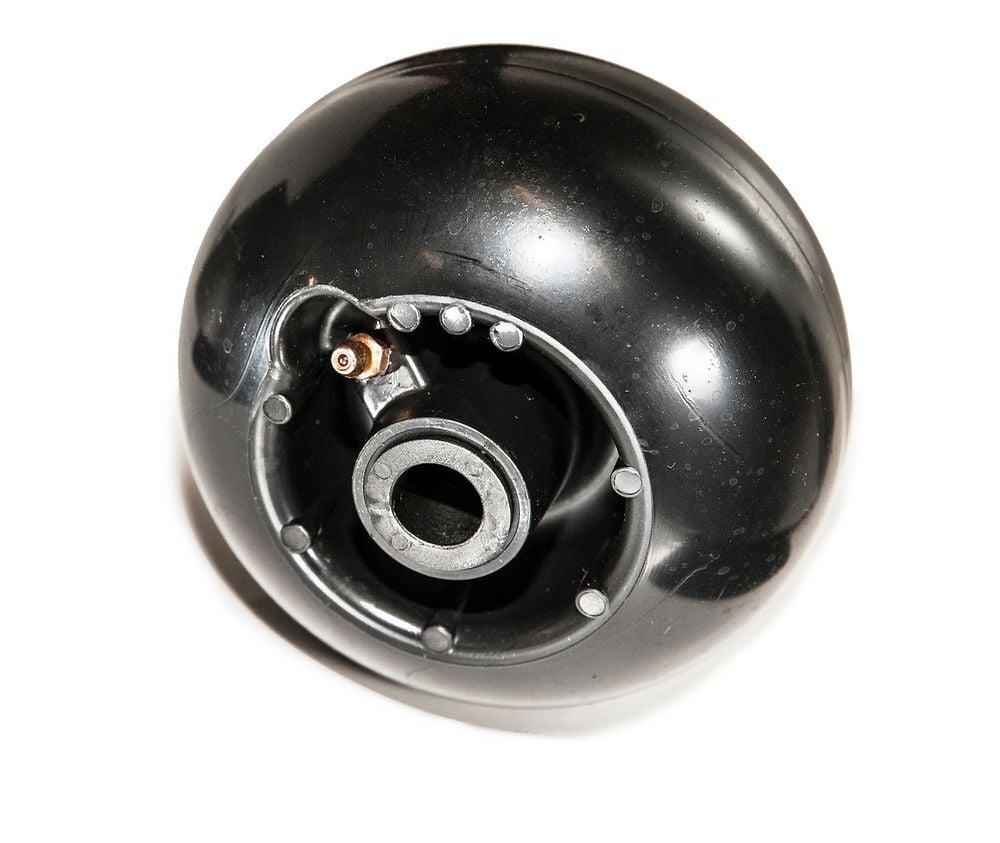 Kubota Parts Greaseable Anti-Scalp Roller for Mower Deck, large image number 1