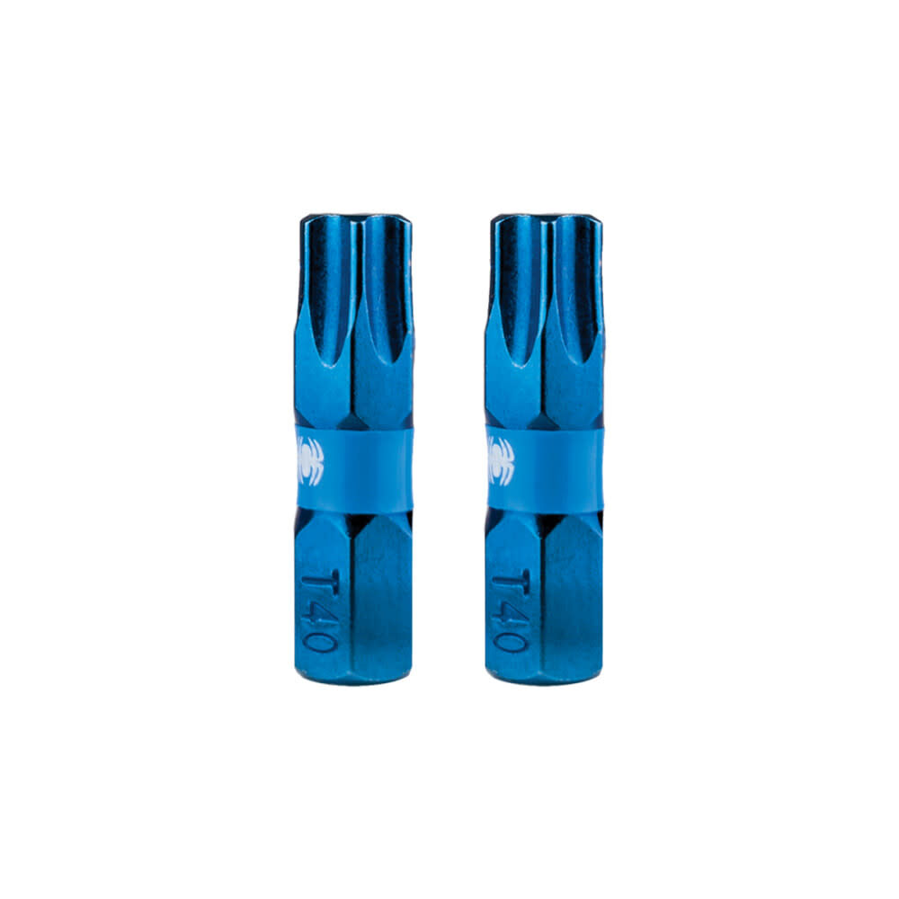 Spyder 1 Inch T40 Torx Impact Driver Bit, 2 Pieces, large image number 1