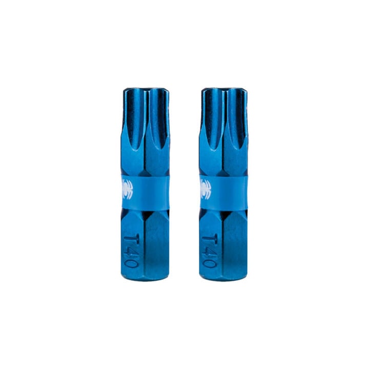 Spyder 1 Inch T40 Torx Impact Driver Bit, 2 Pieces