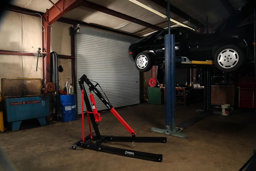 Sunex 2 Ton Folding Engine Crane with Dual Pump Pistons, large image number 8