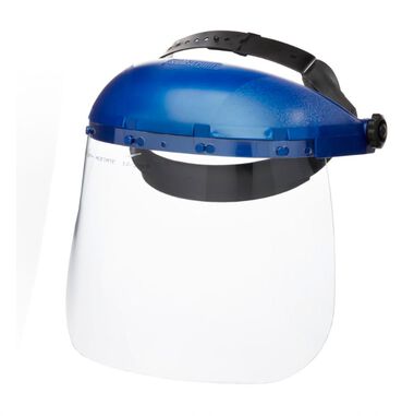 Sellstrom Single Crown Face Shield with Adjustable Headgear - S39110