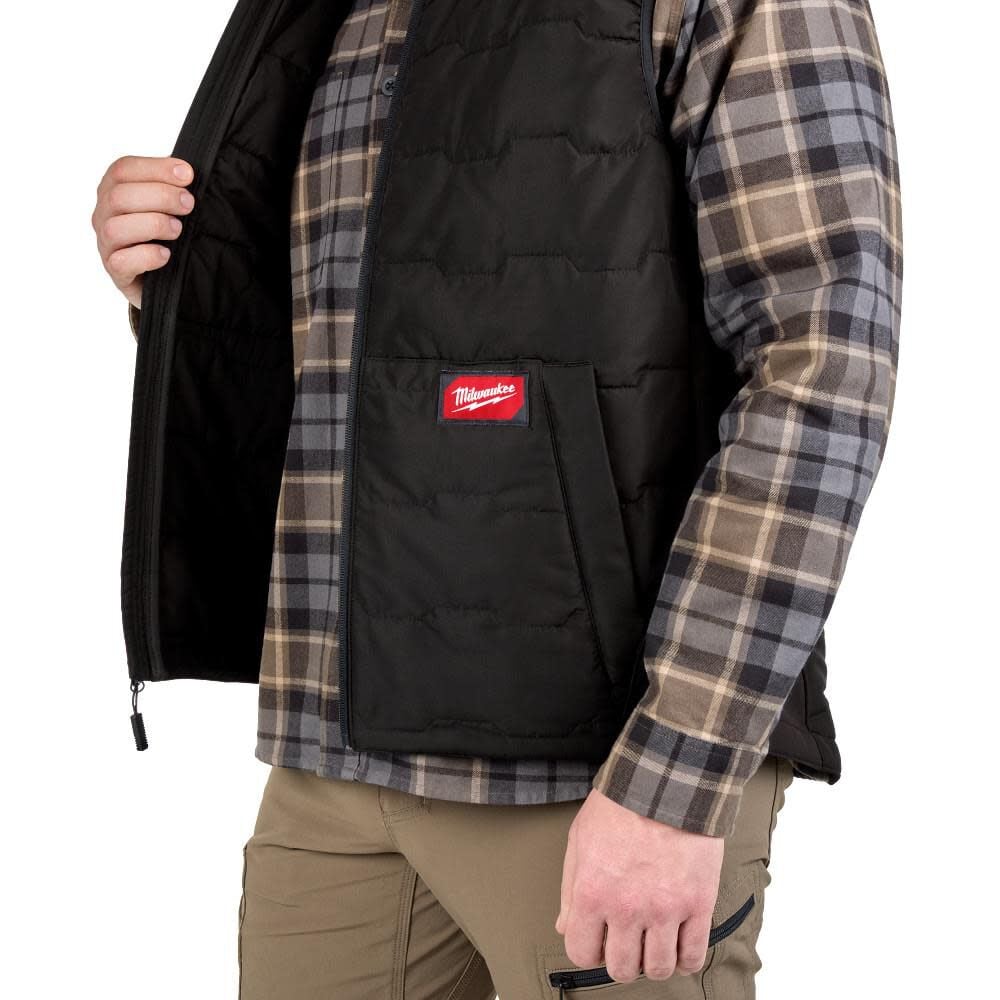 Milwaukee FREEFLEX Lightweight Insulated Vest, large image number 10