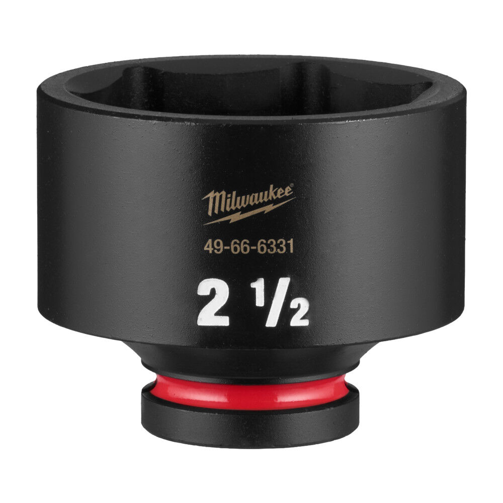 Milwaukee SHOCKWAVE Impact Duty 3/4 Inch Drive 2-1/2 Inch Standard 6 Point Socket - 49-66-6331