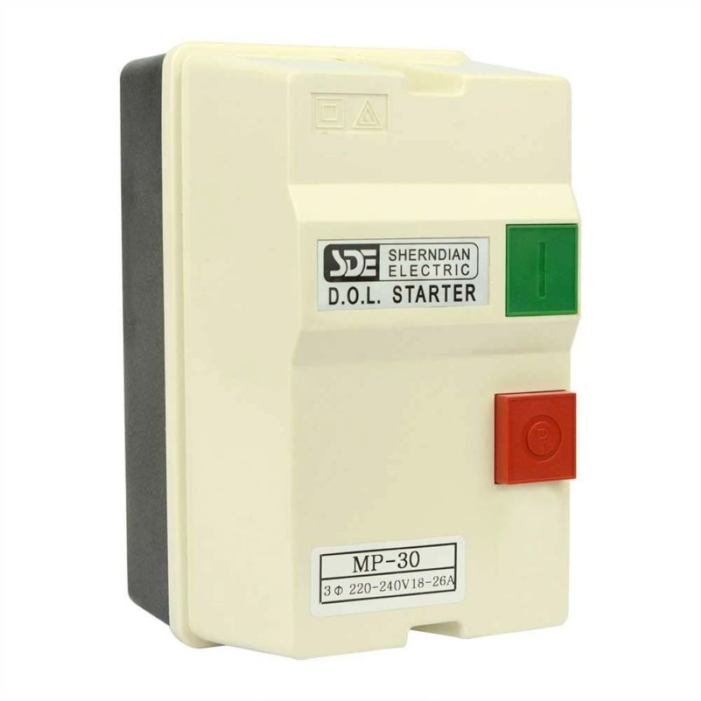 Big Horn Magnetic Switch SW90-37 3 Phase 220-240V 7.5hp 18-26 Amp – 18837