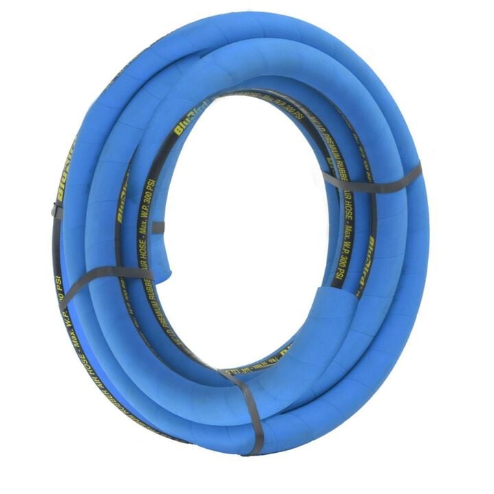 BluBird Pro 1 Inch x 300 Ft. Rubber Air Hose Assembly, large image number 3