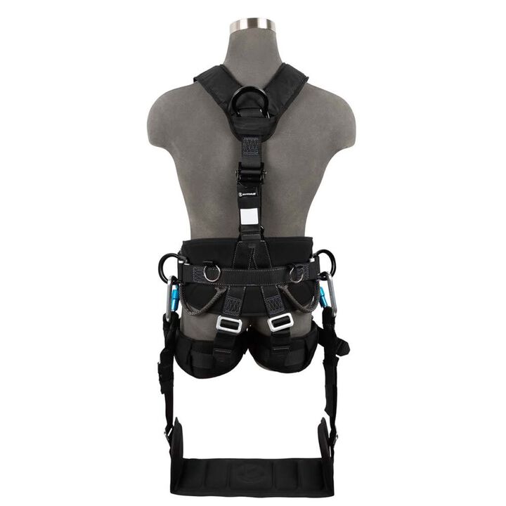 Safewaze Wind & Tower Harness: Alu 5D, Removable Seat, Alu QC Legs, large image number 1