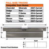Buyers Products Company 18x27x71 Inch Diamond Tread Aluminum Gull Wing Truck Box, small image number 2
