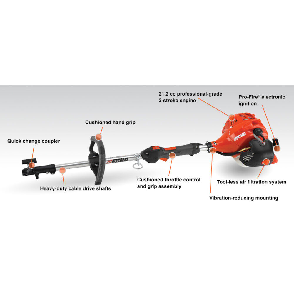 Echo PAS Power Head 21.2cc 2 Stroke PAS-225 - Acme Tools