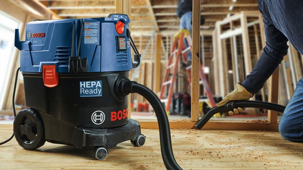 Bosch 9-Gallon Dust Extractor with Auto Filter Clean and HEPA Filter, large image number 13