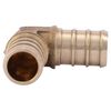 Sharkbite 1/2in x 1/2in PEX Brass 90 Deg Crimp Elbow, small image number 2