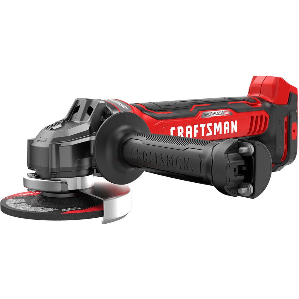 CRAFTSMAN V20 Brushless RP 4-1/2 Inch Angle Grinder (Bare Tool) - CMCG451B