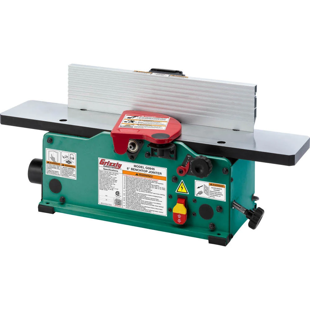 Grizzly Industrial 6 Inch Corded Benchtop Jointer, large image number 1