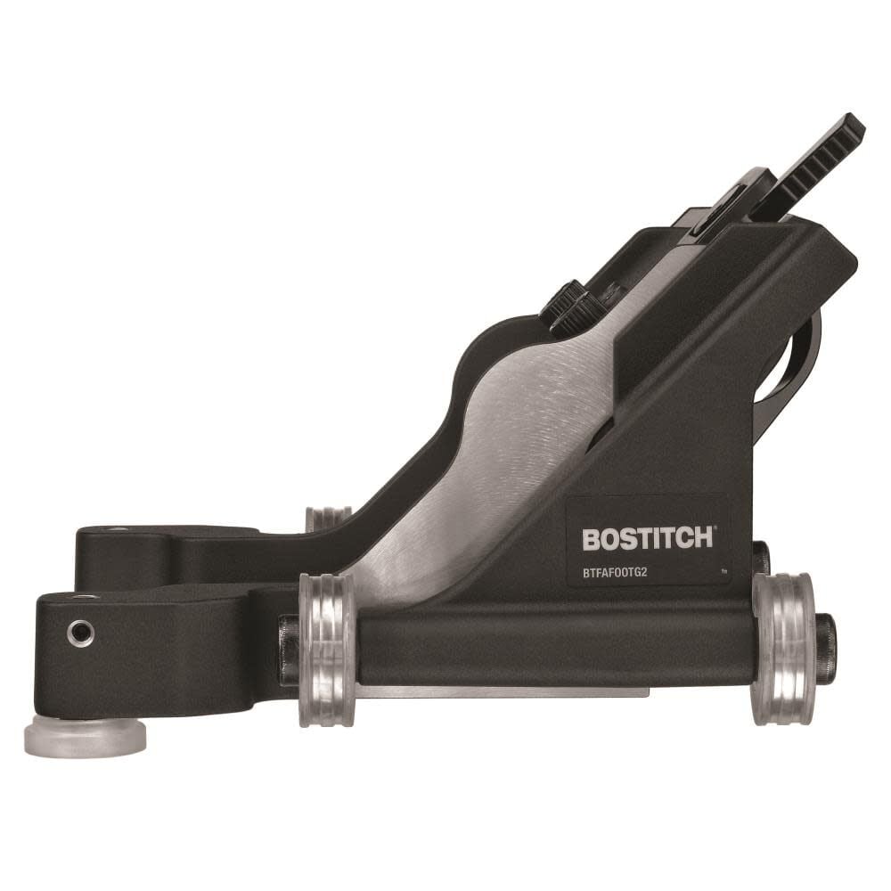 Bostitch Pneumatic Hardwood Flooring Stapler & Rolling Base Flooring Attachment Bundle, large image number 2