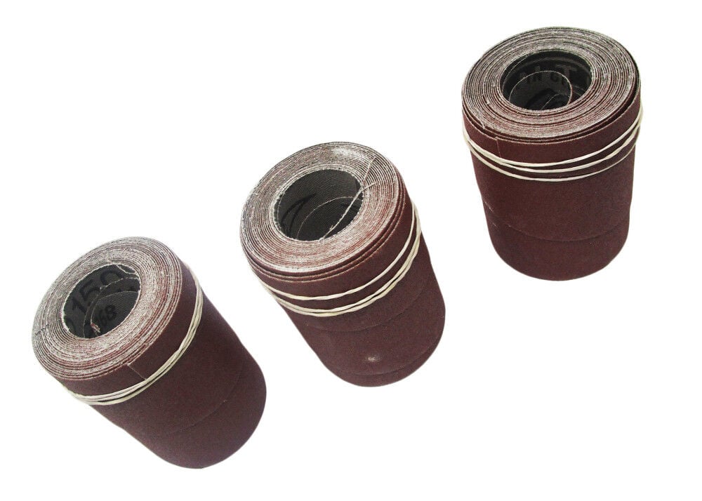 Powermatic Precut Abrasive Strips for PM2244 Drum Sander, 150 Grit, 3 Pieces, large image number 5