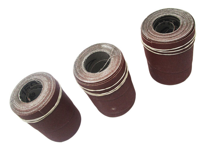 Powermatic Precut Abrasive Strips for PM2244 Drum Sander, 150 Grit, 3 Pieces, large image number 4
