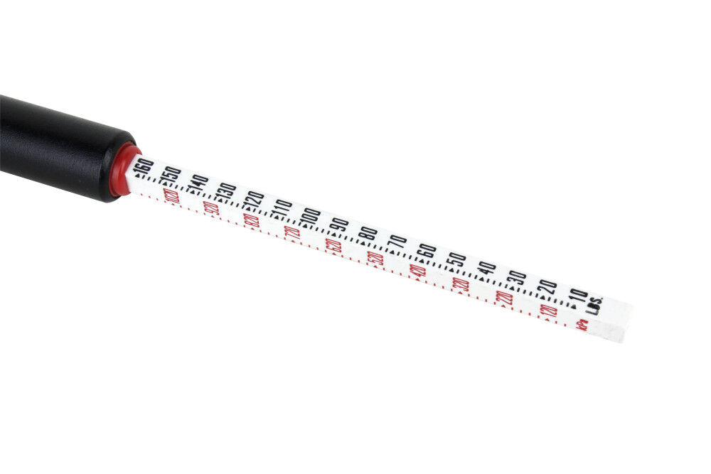 Milton Dual Foot Straight Lock-on Chuck Service Gauge Non-Slip Grip Matte Black Poly -13 Inch 1-160 PSI For Large Vehicle Tires, large image number 4