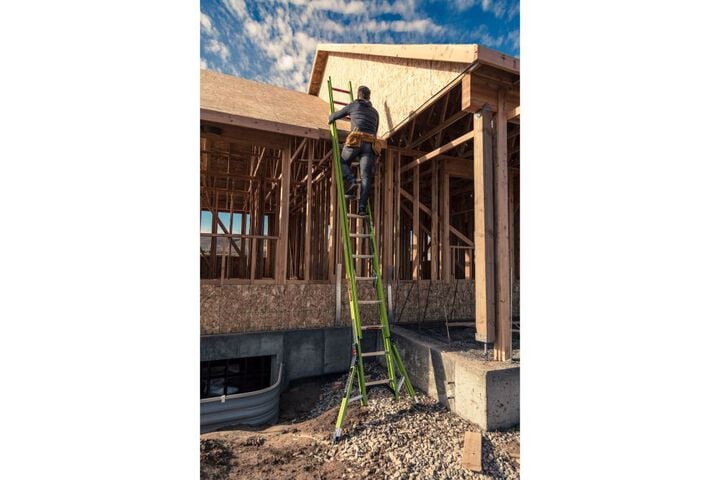 Little Giant Safety HyperLite SumoStance 40 Ft. - IA - Fiberglass Extension Ladder, large image number 4