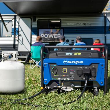 Westinghouse Outdoor Power Dual Fuel Portable Generator with CO Sensor, large image number 2