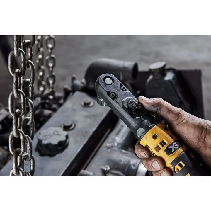DEWALT 20V MAX XR 3/8 in & 1/2 in Sealed Head Ratchet Cordless (Bare Tool), large image number 6