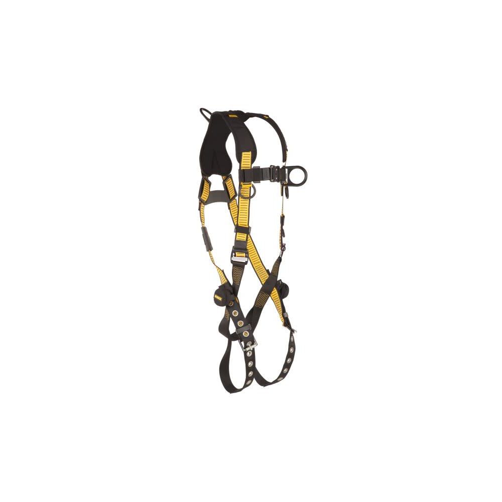 DEWALT D3000 Series S-M TB Leg QC Chest Vest Style Full Body Harness, large image number 4