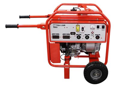 Multiquip 3600 W Generator with Honda GX240 Engine with Wheel Kit