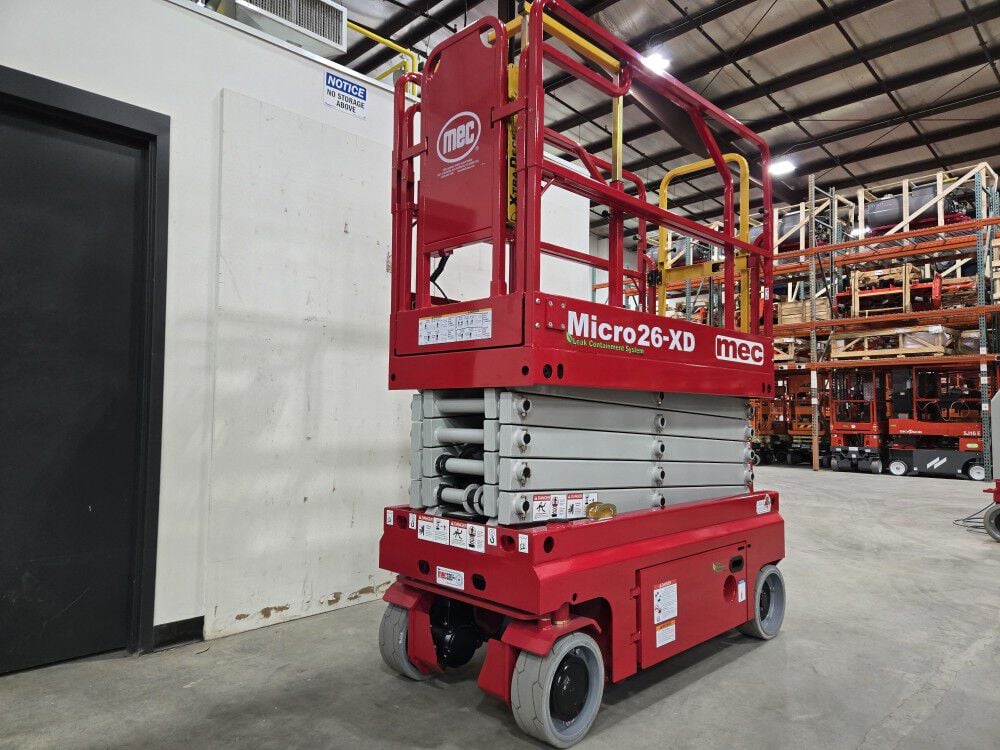 mec 26 Ft. Xtra-Deck Micro Slim Electric Scissor Lift, large image number 3