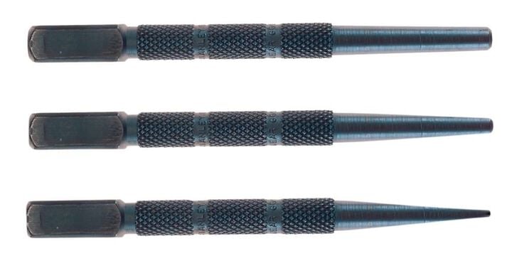 Stanley 3 piece Square Head Nail Punch Set