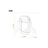 Carhartt Brown 700D Nylon Duck Crossbody Wallet, small image number 3