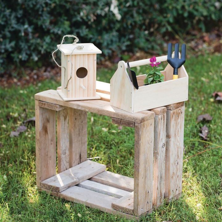 Stanley Jr Kids Wooden DIY Birdhouse Kit, large image number 4