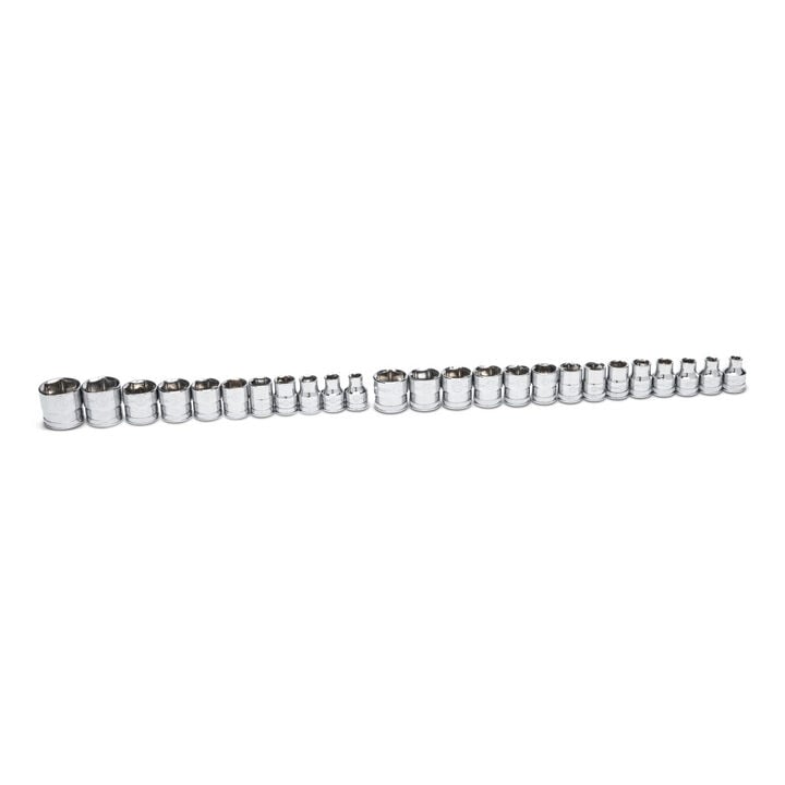 GEARWRENCH 3/8 Inch Drive 90-Tooth 6-Point Standard and Deep SAE/Metric Mechanics Tool Set 58 Piece, large image number 2