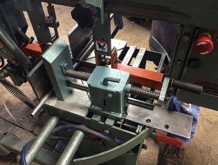 Ellis Screw Vise for 1600 Band Saw, large image number 1