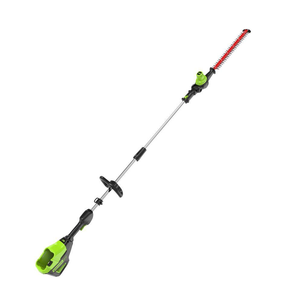 Greenworks 80V 20in Pole Hedge Trimmer Kit with 2Ah Battery & Charger, large image number 9