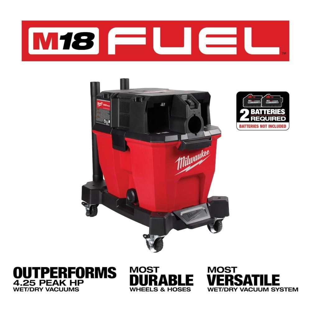 Milwaukee M18 FUEL Vacuum 9 Gallon 36V Wet/Dry (Bare Tool), large image number 3