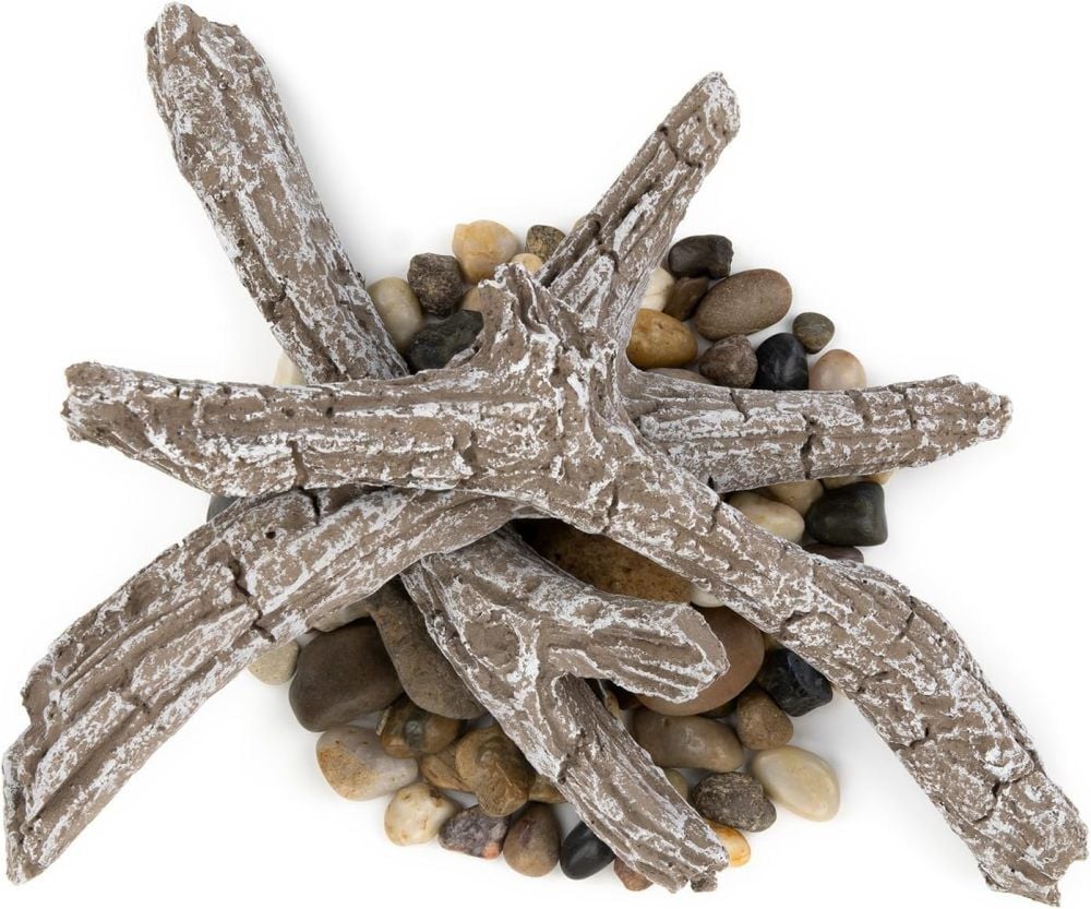 Napoleon Driftwood Log Kit with Rocks for Entice 50 Inch Electric Fireplace, large image number 1