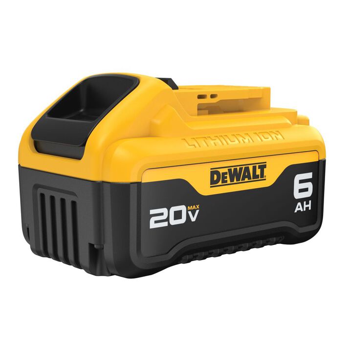 DEWALT 20V MAX 20V 6Ah Lithium Ion Power Tool Battery Pack with Fuel Indicator, large image number 0