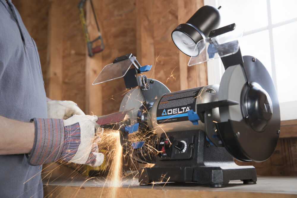 Delta bench shop grinders